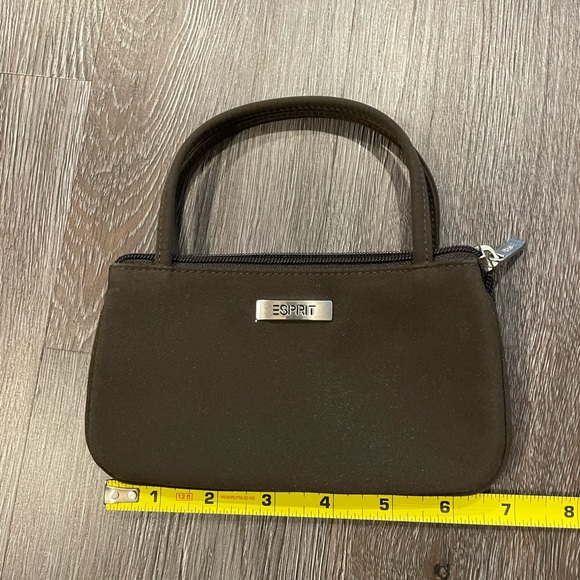 Y2K Esprit Brown Mini Bag - Picture 3 of 6
